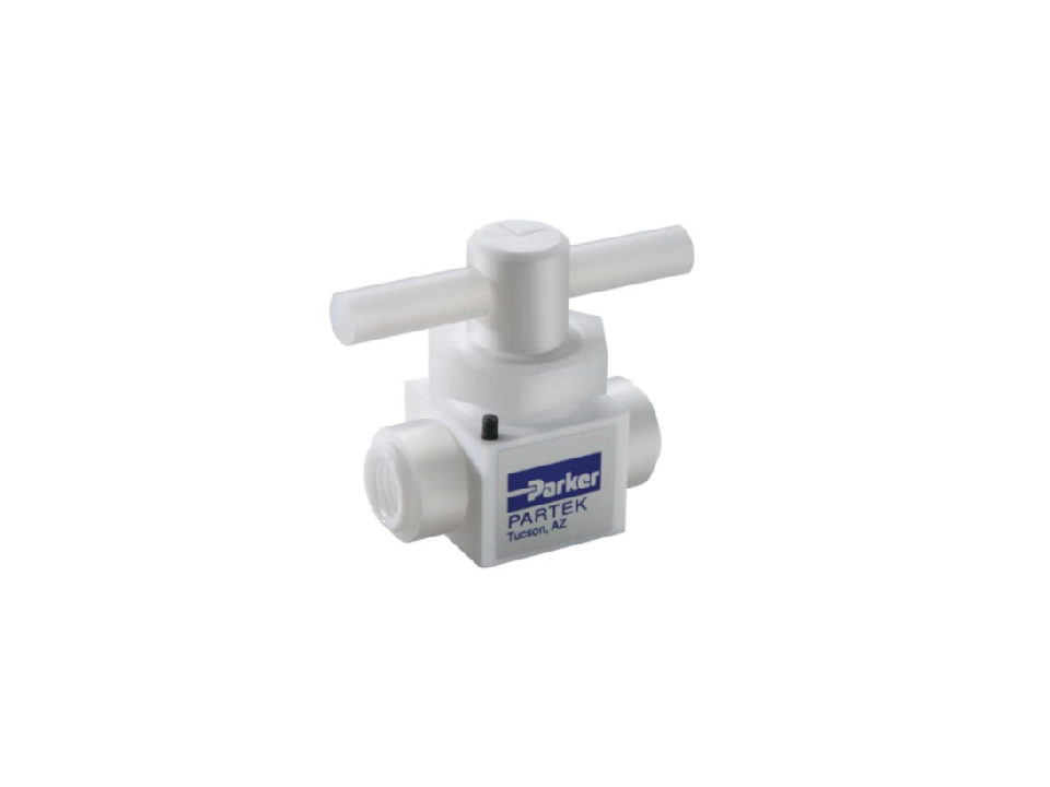 Veriflo MV-1 Series Manual PTFE Stop Cock Valve｜PTFE手動旋塞閥｜科瑞代理商